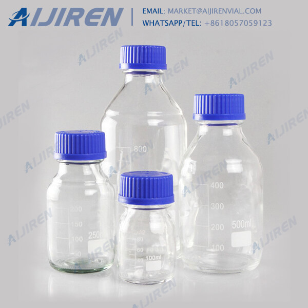 Customized lab glass 500ml media bottle Alibaba